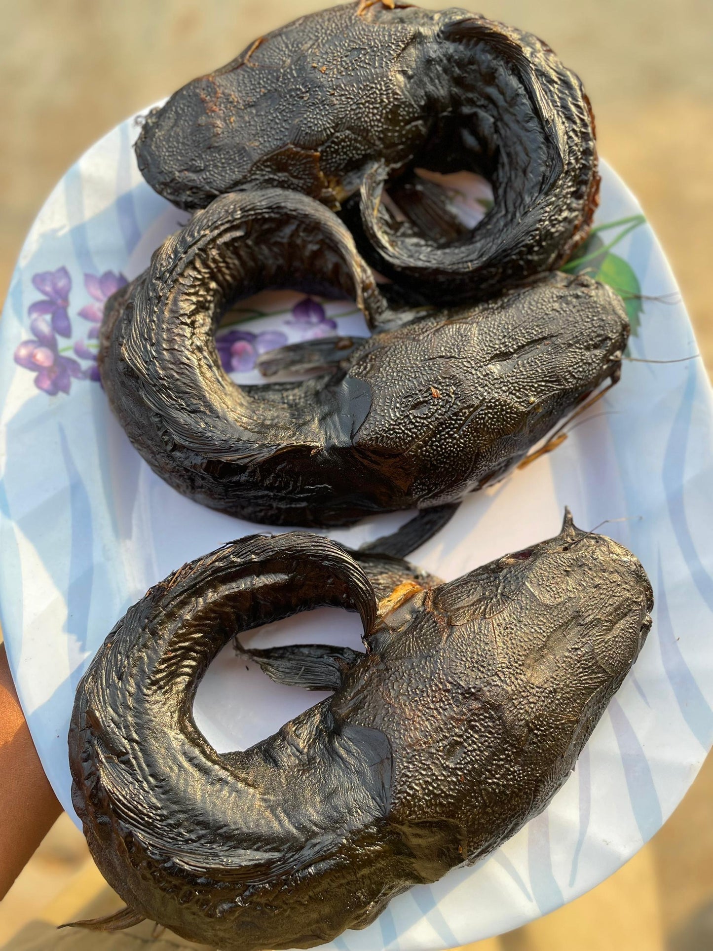 Freshly Smoked Whole Catfish