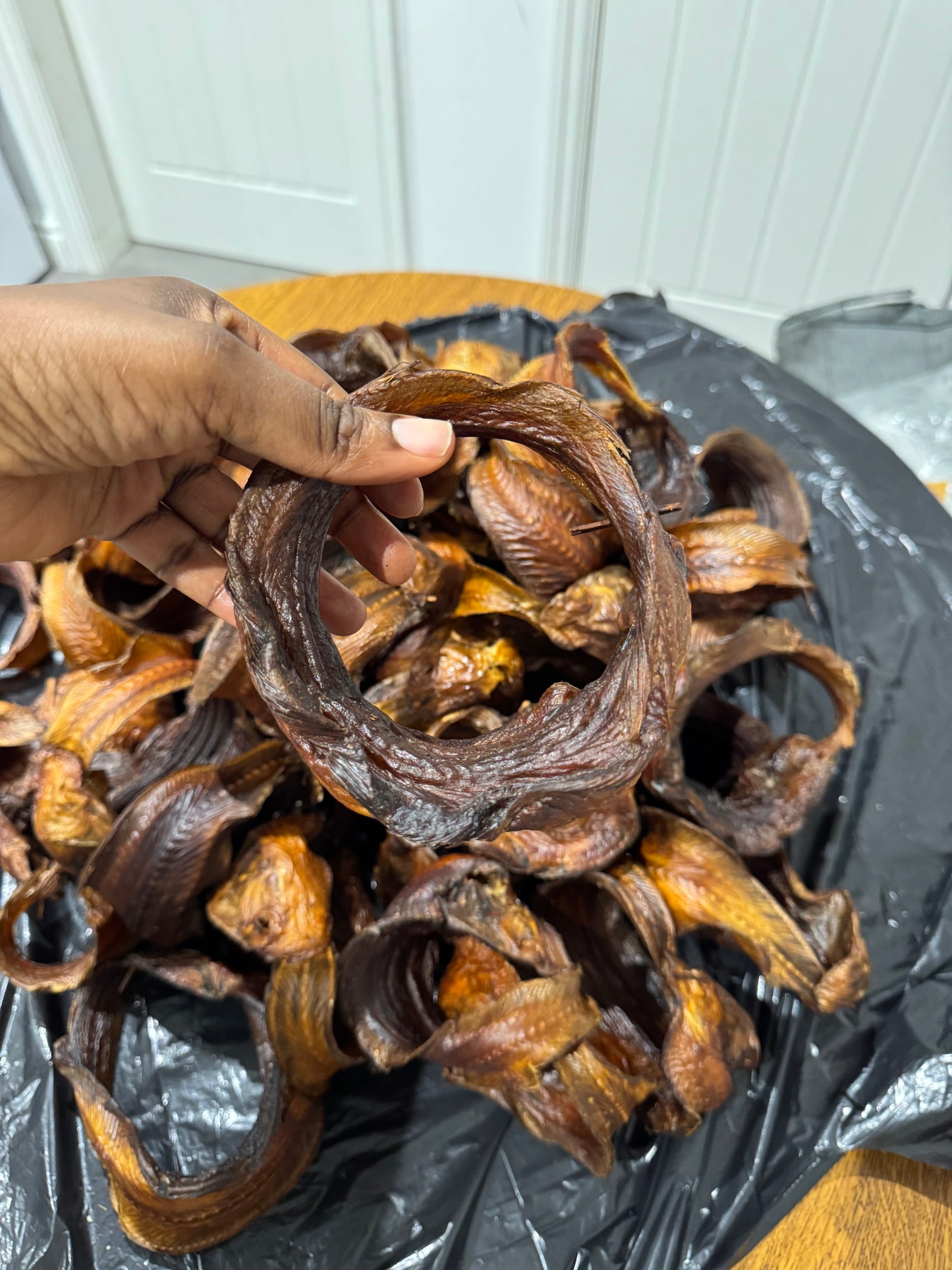 Eja Abo (Freshly Smoked Sole Fish).