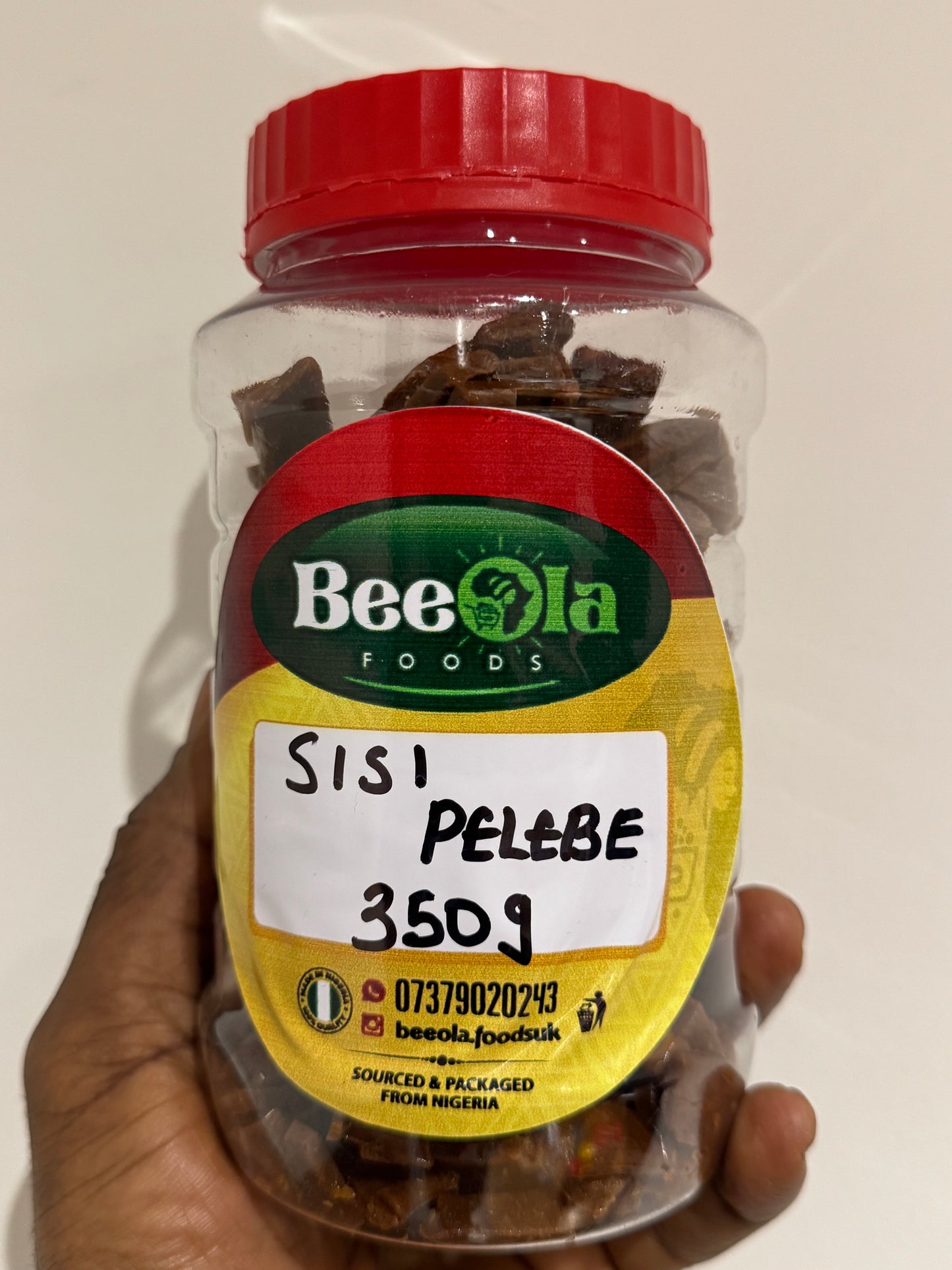 Sisi Pelebe (Peanut Candy)- 750ml Jar