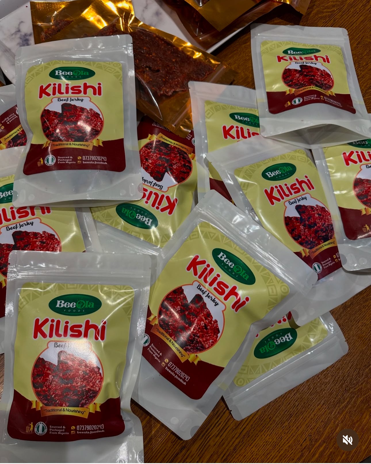 Juicy Kilishi (original Nigerian Kilishi)-100g