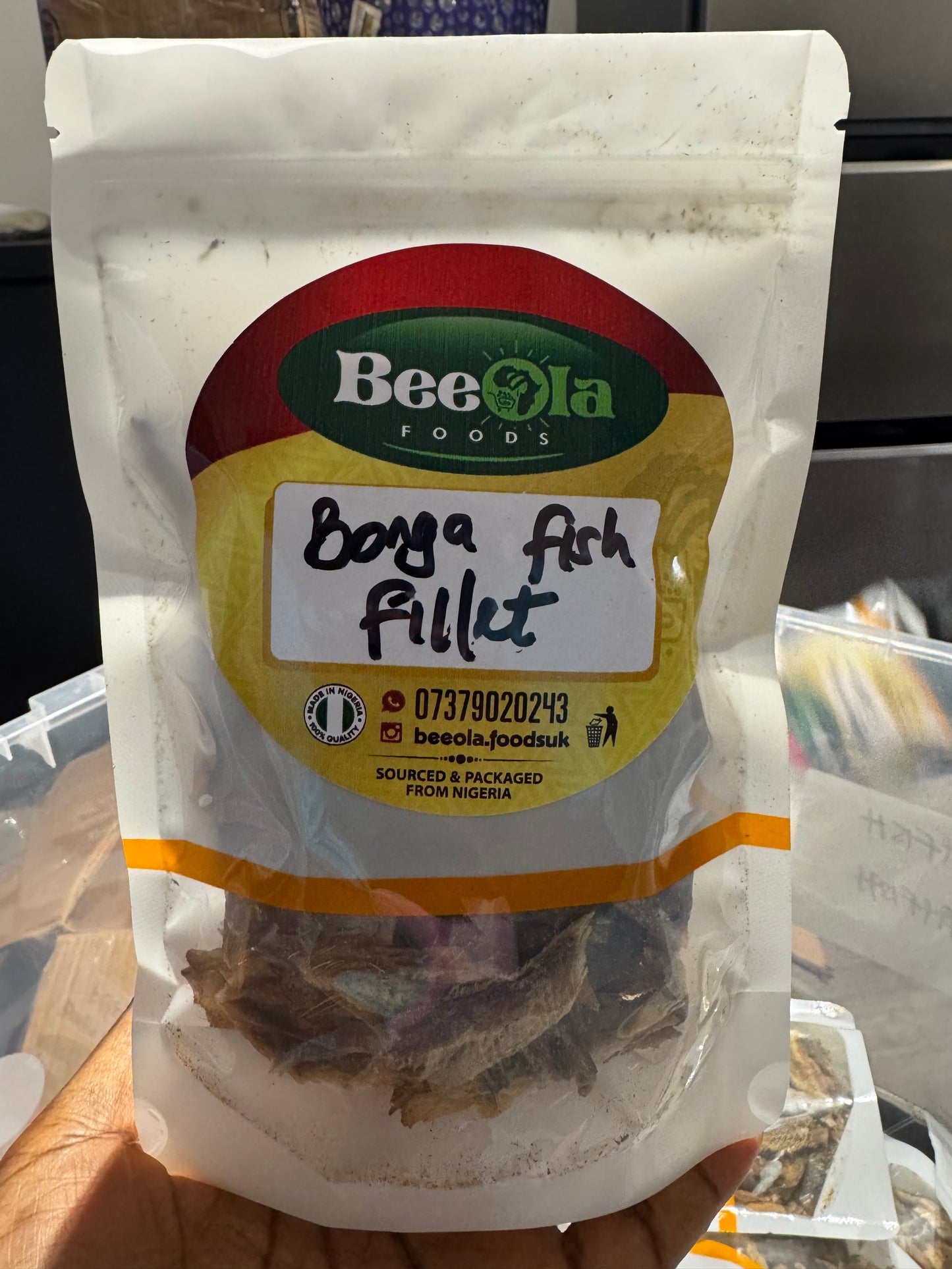 Bonga fish fillet