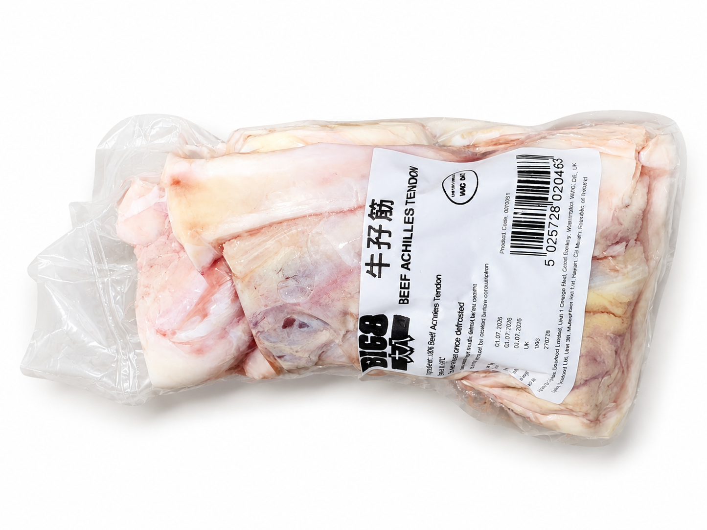 Fresh Frozen Beef Tendon- Ishan Eran