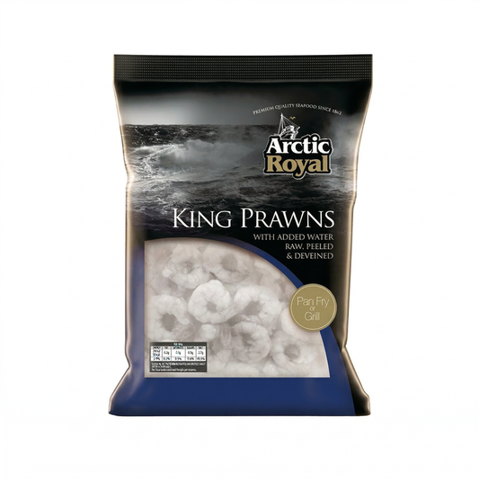 Artic Royal King Prawns- Peeled and Deveined