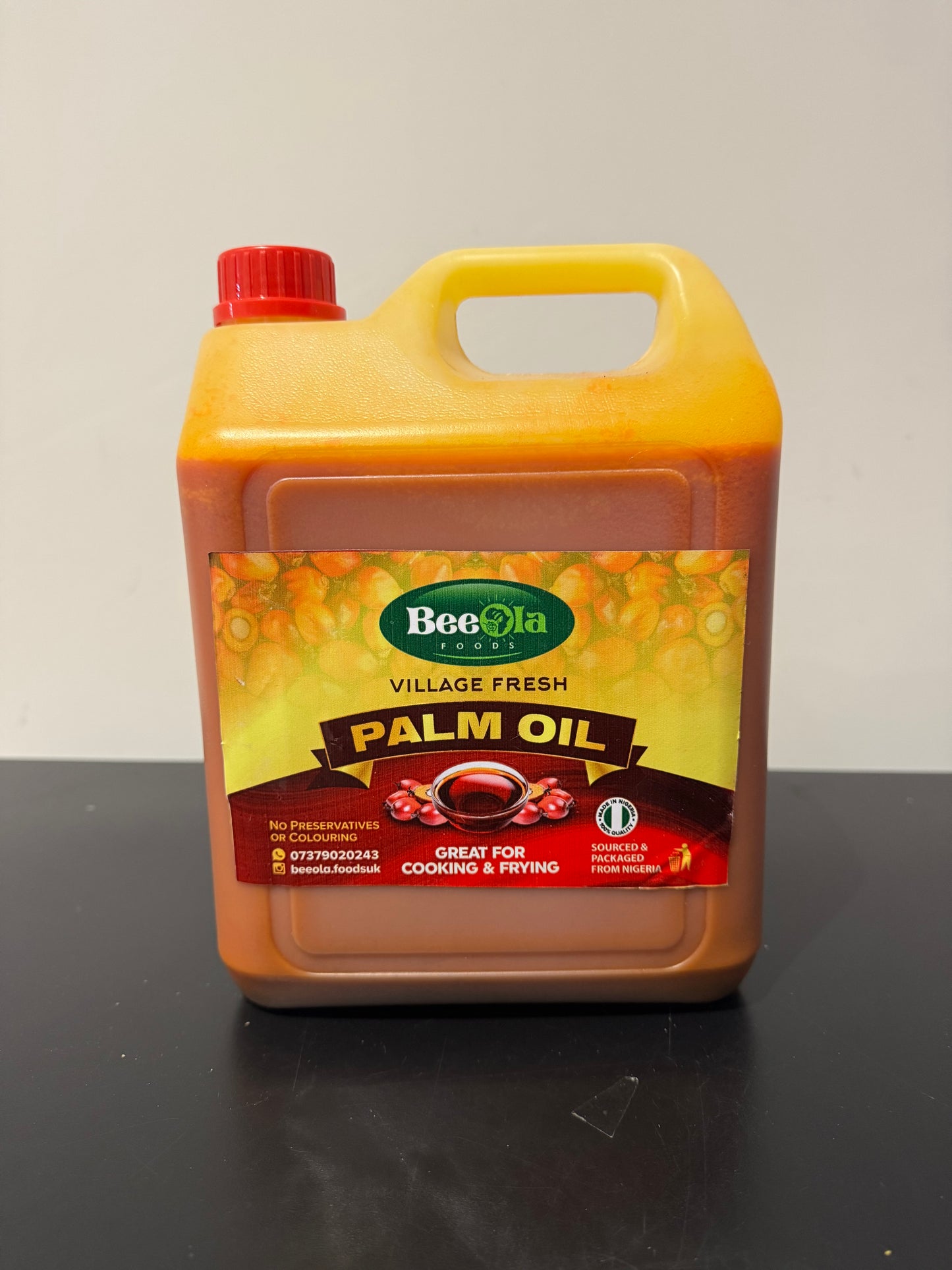 Shop authentic Nigerian red palm oil in the UK